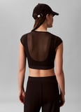 Calvin Klein Siyah Kadın Bluz ICON SPORT SCULPT TOP