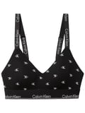 Calvin Klein Kadın Siyah Hafif Destekli Bralet Sütyen LV00QF8504