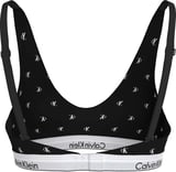 CALVIN KLEIN Kadın Marka Logolu Günlük Kullanıma Uygun Siyah-Beyaz  Logolu Sütyen LV00QF8503 PCS