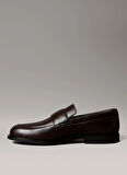 Calvin Klein Kahve Erkek Klasik Ayakkabı ESS RUBBER BAND LOAFER LTH