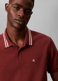 Calvin Klein Jeans Bordo Erkek Standart Fit Polo T-Shirt LV04RC276G5FF Bordo Polo T-Shirt