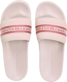TOMMY HILFIGER Kadın Marka Logolu Günlük Kullanıma Uygun Pembe Terlik FW0FW09359 TQN