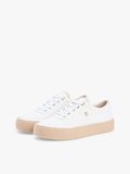 TH FOXING PLATFORM ROPE Kadın Beyaz Sneakers - FW0FW09173
