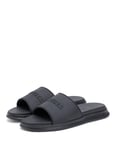Tommy Hilfiger Siyah Erkek Plaj Terliği DUAL DENSITY HILFIGER POOL SLIDE