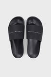 Tommy Hilfiger Logolu Terlik Erkek TERLİK FM0FM05799 BDS SİYAH
