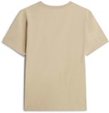 TOMMY HILFIGER Erkek Marka Logolu Günlük Kullanıma Uygun Khaki T-Shirt MW0MW42366 RBT