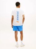 Tommy Jeans Ekru Erkek Regular Fit Baskılı T-Shirt DM0DM22547YBL Ekru T-Shirt