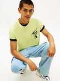 TJM REG CITY SIGN SS TEE EXT Erkek Yeşil T-Shirt - DM0DM22553