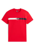 Tommy Jeans Kırmızı Erkek Regular Fit Baskılı T-Shirt DM0DM22539XL8 Kırmızı T-Shirt