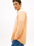 TJM REG LINEN BLEND SHIRT EXT Erkek Turuncu UK Gömlek - DM0DM22761