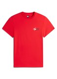 Tommy Jeans Kırmızı Erkek Regular Fit Baskılı T-Shirt DM0DM22538XL8 Kırmızı T-Shirt