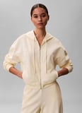 Calvin Klein Sarı Kadın Sweatshirt FULL ZIP SWEAT HOODIE