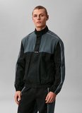 Calvin Klein Jeans Siyah Erkek Dik Rahat Blok Ceket LVGMS6J402ZGU Siyah Ceket