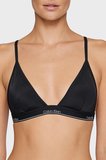 Calvin Klein Üçgen Logolu Bikini Üstü LV00Q61208UB1 Bayan BİKİNİ ÜSTÜ LV00Q61208 UB1 SİYAH