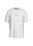 Calvin Klein Beyaz Erkek Normal Logo Baskılı T-Shirt LV00NM3021100