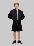 Calvin Klein Siyah Erkek Çocuk Baskılı Şort LV1CKSJC51BEH