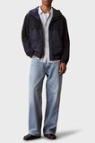 Calvin Klein Logolu Relaxed Fit Kapüşonlu Mont LV04RG503GCEF Erkek MONT LV04RG503G CEF LACİVERT