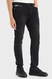 Calvin Klein Slim Fit Düşük Bel Dar Paça Jeans LV04RG713GZCG Erkek KOT PANTOLON LV04RG713G ZCG SİYAH