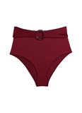 Tommy Hilfiger Bordo Kadın Bikini Alt CLASSIC HIGH WAIST
