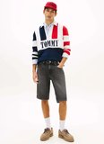 Tommy Jeans Siyah Erkek Denim Şort DM0DM229761BZ Siyah Denim Şort