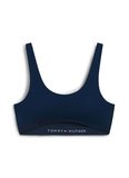 Tommy Hilfiger Lacivert Kadın Bikini Üst CUT OUT BRALETTE