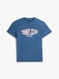 TJM REG LA WAVING FLAG EXT Erkek Mavi T-Shirt - DM0DM22520