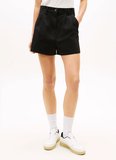 Tommy Jeans Siyah Kadın Şort TJW CLAIRE HR PLEATED SHORTS