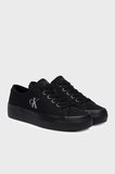 Calvin Klein Logolu Kanvas Sneaker Ayakkabı YW0YW017630GJ Bayan AYAKKABI YW0YW01763 0GJ SİYAH