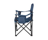 Aygaz Outdoor XXL Kıng Lacivert 150Kg Çelik Katlanır Kamp Sandalyesi