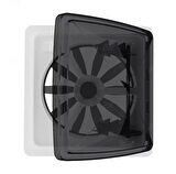Babarvy T3000 360 x 360 mm Fanlı, Kumandalı, Yağmur Sensörlü Tavan Heki