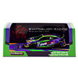 1:64 Diecast Honda Civic Type R1 FK8 Eva Racing Tarmac Model Araba