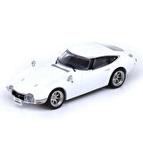 1:64 Diecast Toyota 2000GT MF10 White Inno Model Araba