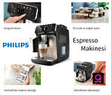 Philips  Lezzetli, sıcak ve soğuk 20 farklı kahvenin tadını almanın en kolay yolu Tam Oto. Espresso Makinesi