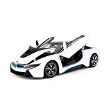 1:14 Ölçekli Uzaktan Kumandalı Işıklı BMW i8 Model RC Araba