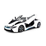 1:14 Ölçekli Uzaktan Kumandalı Işıklı BMW i8 Model RC Araba