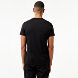 Erkek Dokuma Kumaş Kısa Kol Düz Model T-Shirt