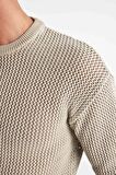 DeFacto Relax Fit Bisiklet Yaka Dokulu Triko Kazak D2061AX24AUBG155