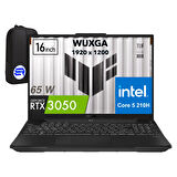 Asus Tuf Gaming F16 FX607VJ-RL033EP6 Intel Core 5-210H 16GB 2tb SSD RTX3050 6gb 16 Inç Full Hd+ 144Hz + Elektropasaj Çanta