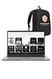 Asus ExpertBook P1 Intel Core i7 13620H 48GB 512GB SSD 15.6" FHD W11P Taşınabilir Bilgisayar & PER4 Çanta