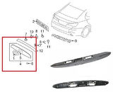HYUNDAİ - ARKA BAGAJ PLAKA ÜST NİKELAJ ACCENT ERA 2006- - 87370-1E010