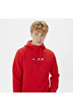 Essentials Regular Fit Kapşomlu Sweatshırt