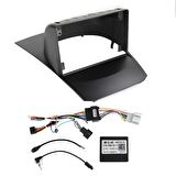 FORD FİESTA 2013-2015 ARASI-9'' MULTİMEDYA ÇERÇEVESİ-CANBUSLI-DİREKSİYON UYUMLU TEKNİK DESTEKLİ