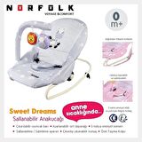 Norfolk Sweet Dreams Oyuncaklı Ev Tipi Ana Kucağı Ana Dizi - Gri
