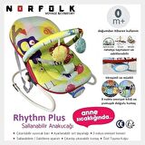 Norfolk Rhythm Orman Hayvanları Pembe Elektrikli Müzikli Ana Kucağı