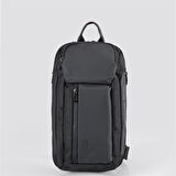 Ççs 51464 Tek Omuz Askılı Sırt ve Göğüs Çantası Siyah