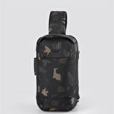 Ççs 51463 Tek Omuz Askılı Sırt ve Göğüs Çantası Kamuflaj
