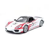 Bburago 1:24 Porsche 918 Spyder Model Araba