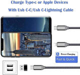 Lunatic 2944 USB 3.0 To Type-C Şarj Data Çevirici Dönüştürücü Adaptör - Dişi USB'den Type-C Soketine Çevirir - İki Ucu Type-C Olan Kablo İle Standart USB Üzerinden Şarj Edilir (