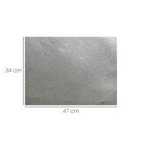 50 ADET GRİ OTO PASPAS 1. HAMUR KAĞIDI 130 gr. 47x34 cm