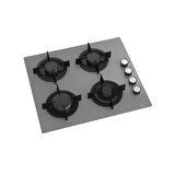 GL General SteamArt Gri Ankastre Set Buhar Destekli (GLO 208CPR-GLD 055PR-GLF 64CPR)